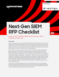 RFP Checklist Vectra